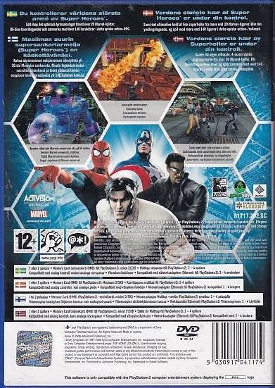 Marvel Ultimate Alliance - PS2 (Genbrug)